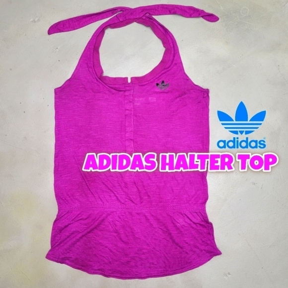 [NWOT] ADIDAS HALTER TOP SIZE S [RARE FIND] - Picture 1 of 11